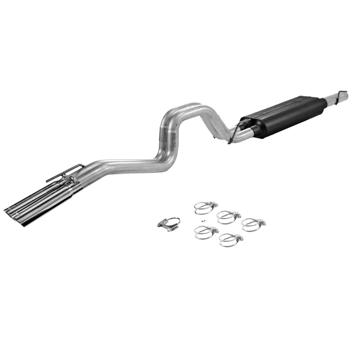 Flowmaster American Thunder Cat Back Exhaust System Tint World