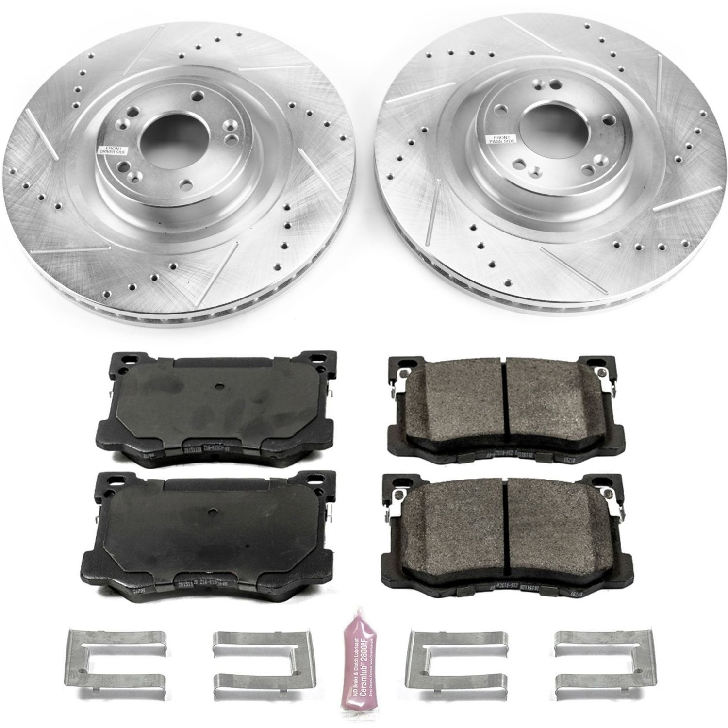 Power Stop K7371 Z23 Evolution Sport Performance 1Click Brake Kit