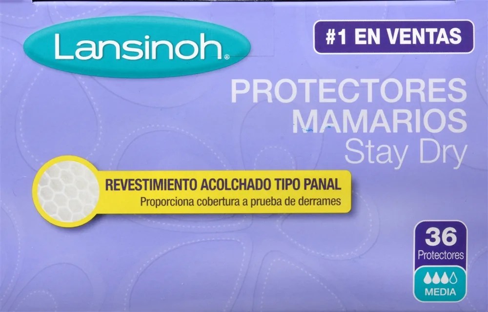 Lansinoh Stay Dry Nursing Pads Medium (36 Count) Optum Store Optum