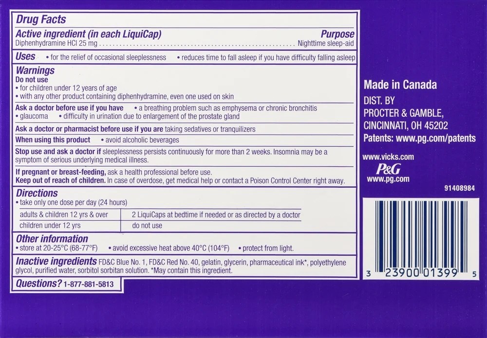 Zzzquil Ingredients