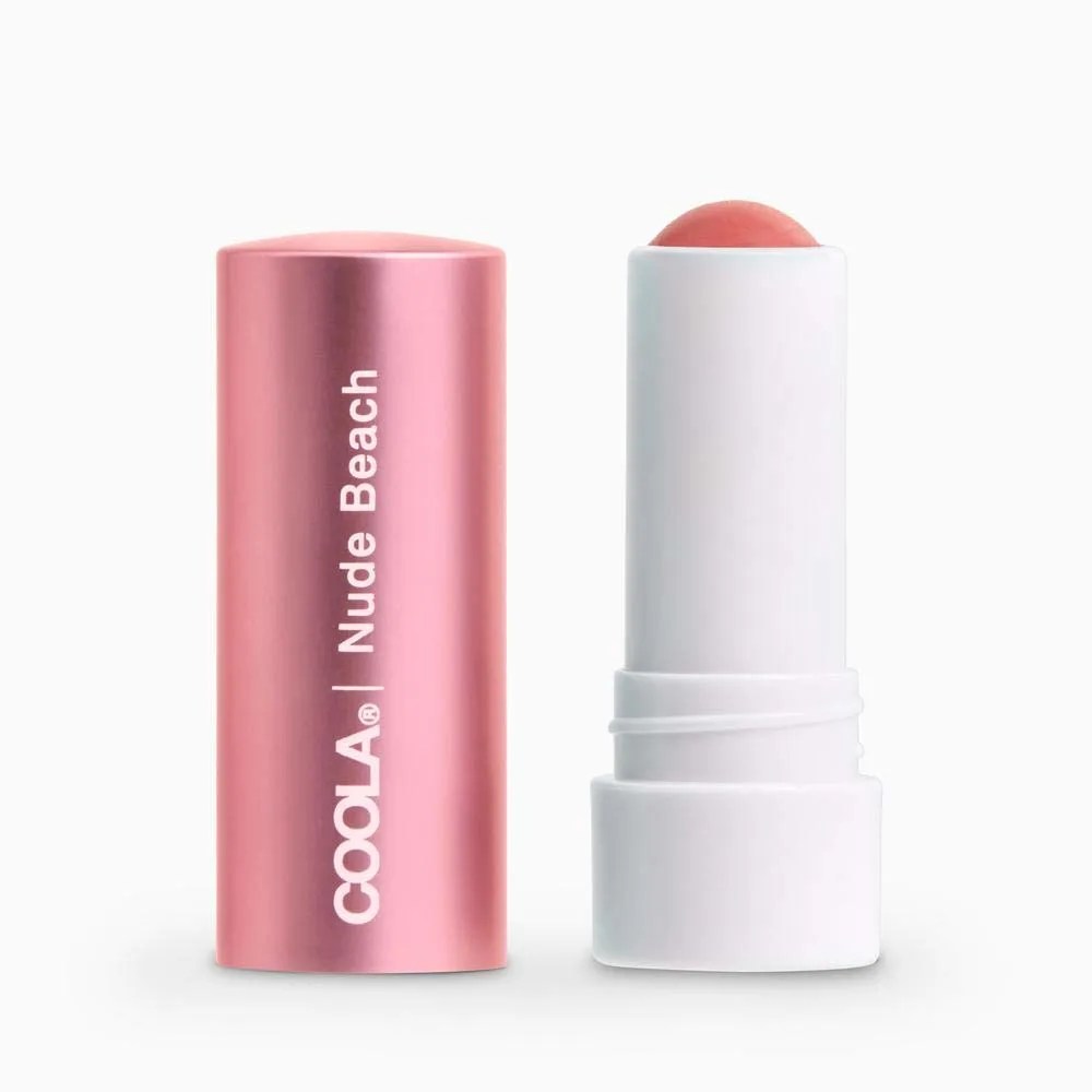 Coola Mineral Liplux Organic Tinted Lip Balm SPF 30, Nude Beach Optum