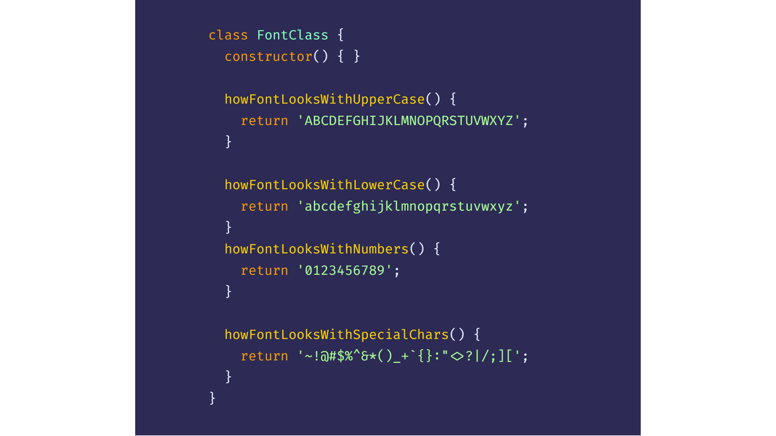 Try these fonts for programming