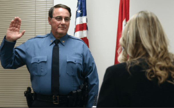 Ash Grove swears in Davis as new police chief Opera News