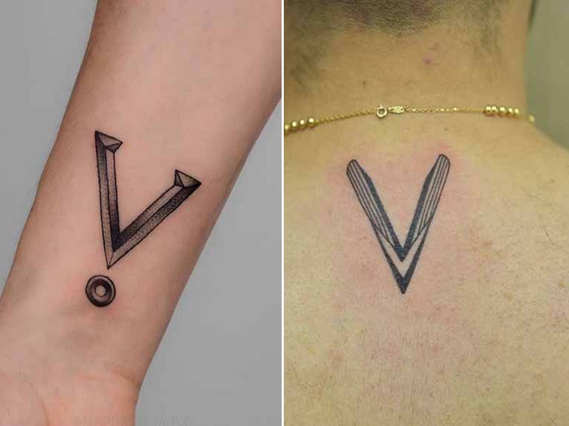 V Letter Tattoo Designs: 20 Trending Options In 2021 - Opera News 720_x_1280_jpg