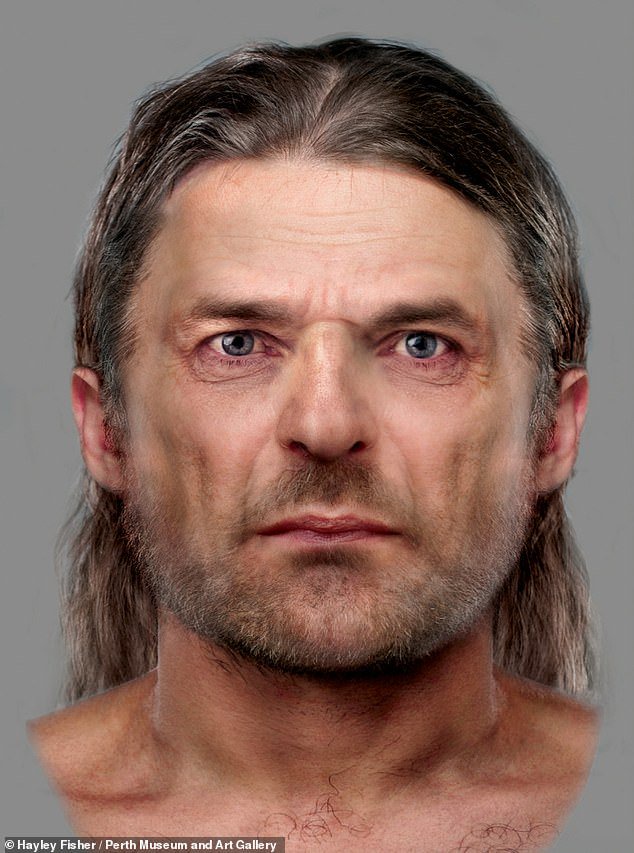 Meet the Blair Atholl Man Pictishera male with a 'strong jawline' who