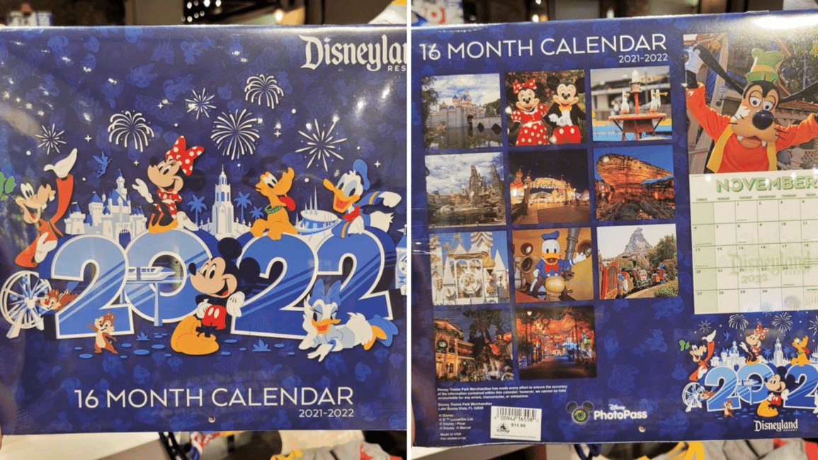 Photos: 2022 Disneyland Resort 16 Month Calendar Arrives At World Of Disney  Store In Downtown Disney District - Opera News