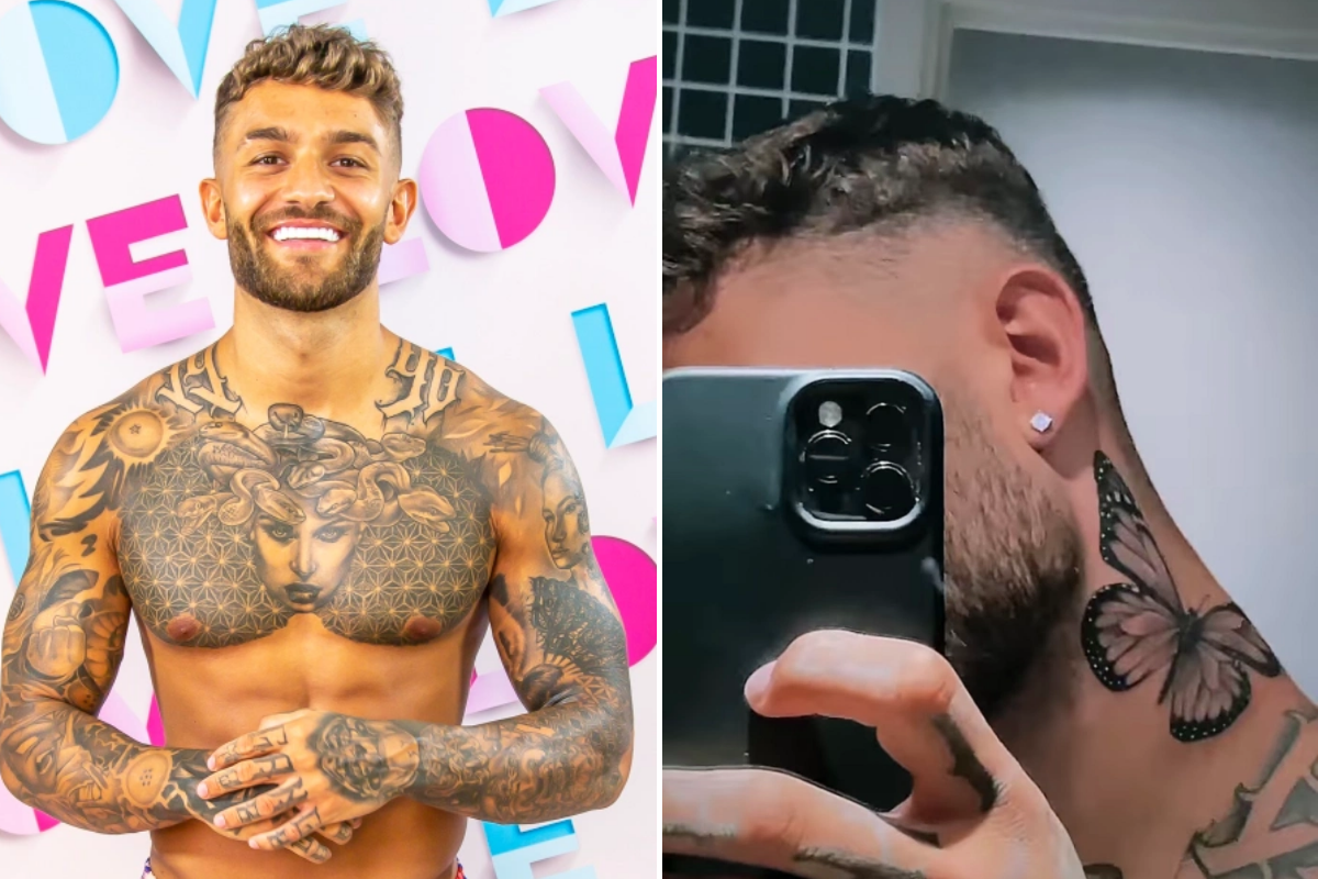 What Love Island Star Dale Mehmet's Tattoos Mean As Glasgow Hunk Shows Off New Neck Inking From Abi - Opera News 720_x_1280_jpg