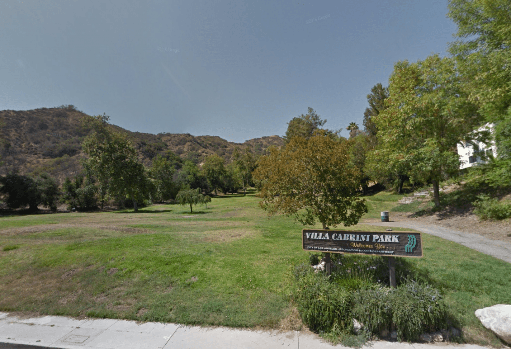 Villa Cabrini Park FilmLA Reservations