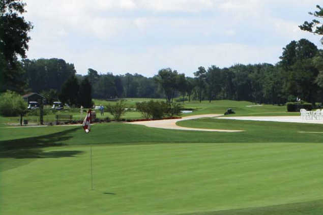 Duck Woods Country Club in Southern Shores, North Carolina, USA Golf