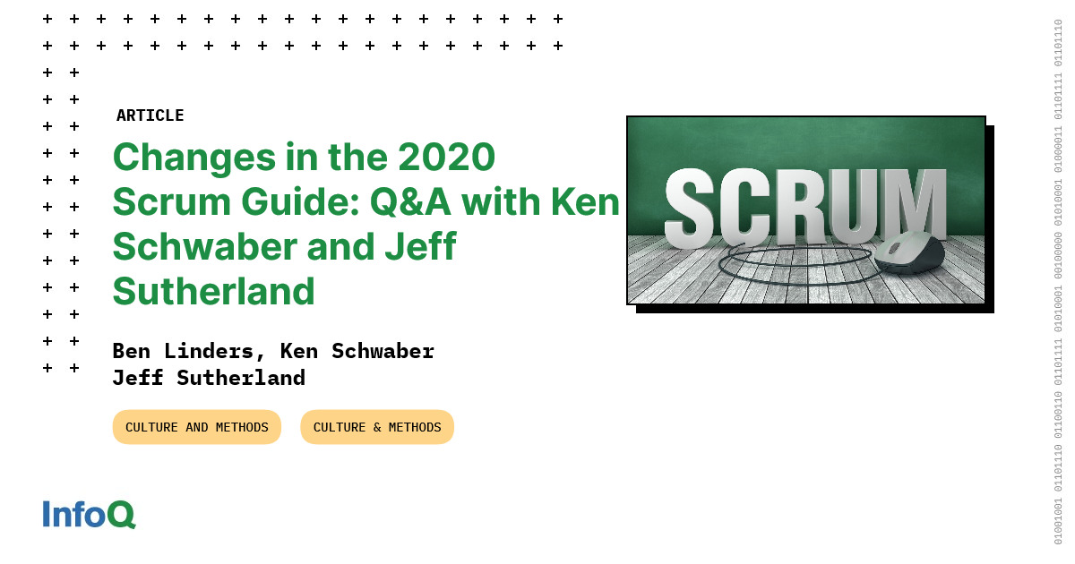 Changes in the 2020 Scrum Guide Q&A with Ken Schwaber and Jeff Sutherland