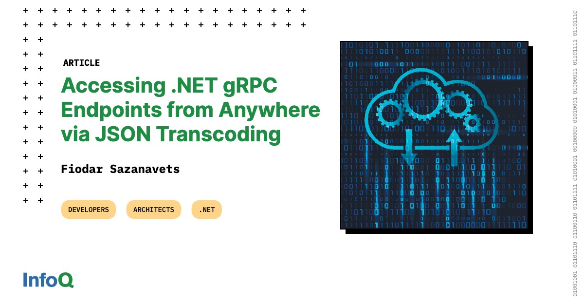 Accessing gRPC Endpoints from Anywhere via JSON Transcoding InfoQ