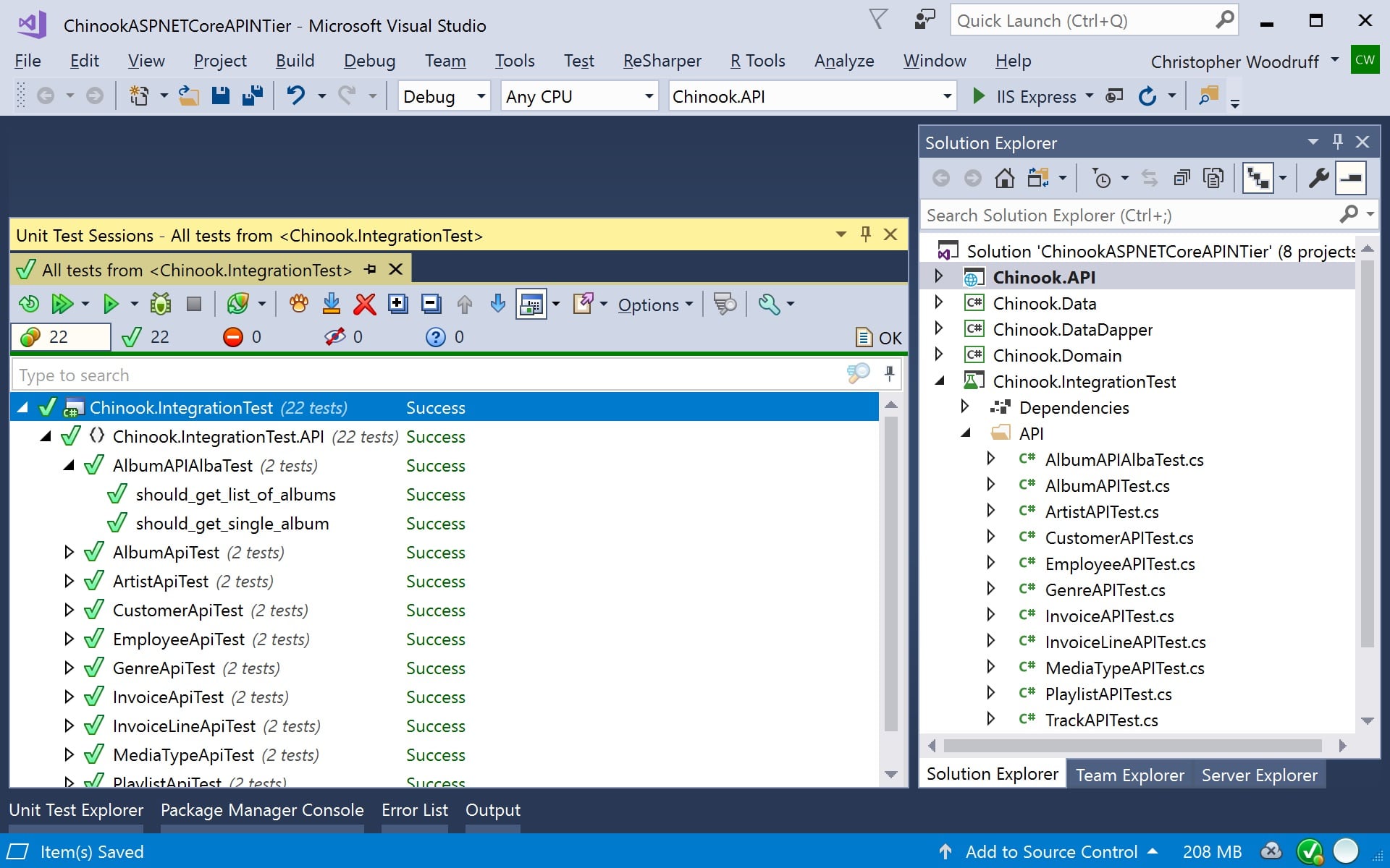 How to Test Core  API
