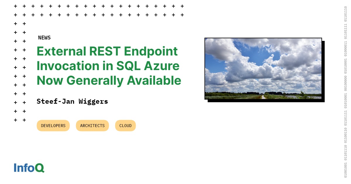 External REST Endpoint Invocation in SQL Azure Now Generally Available