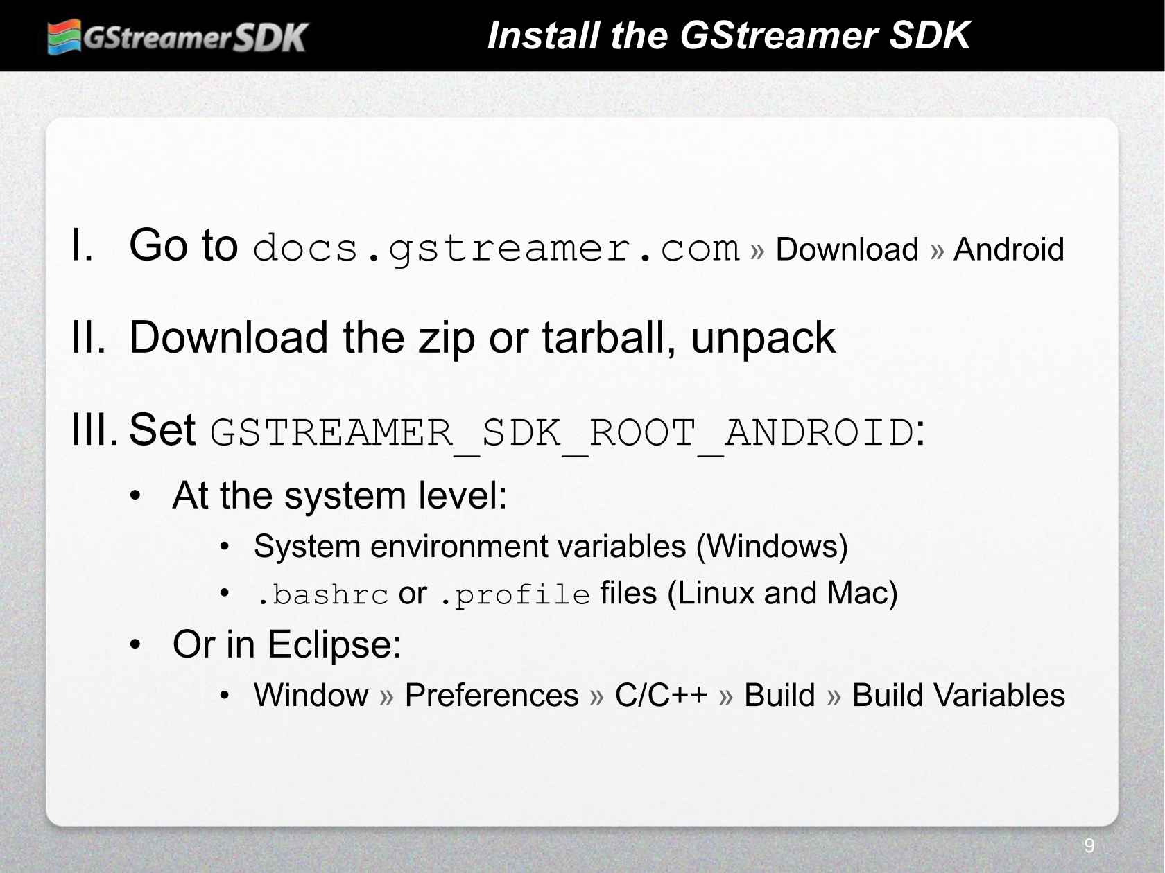 How To Install Gstreamer Windows