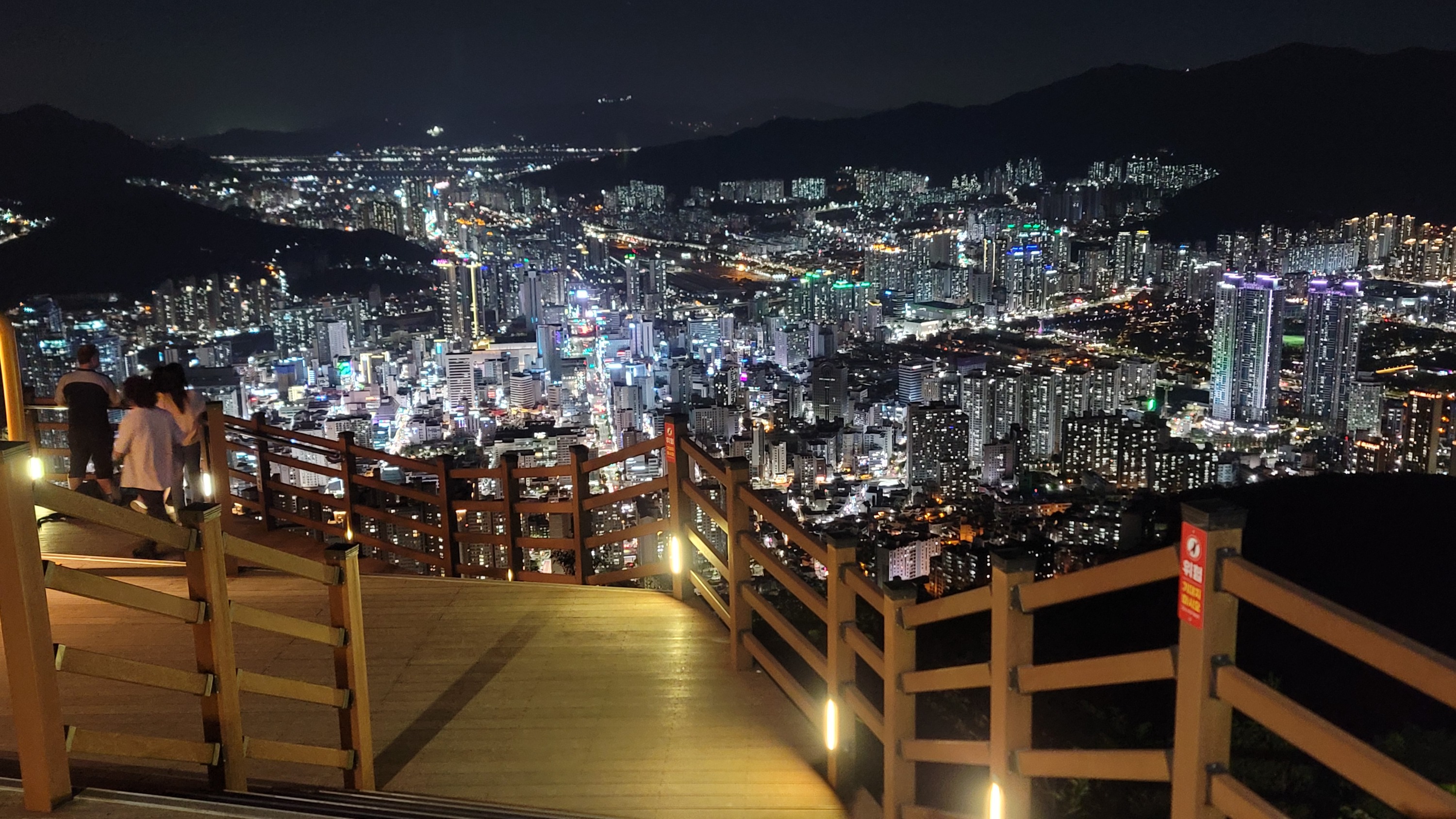 Busan Night View Hwangnyeongsan Mountain Hiking Tour