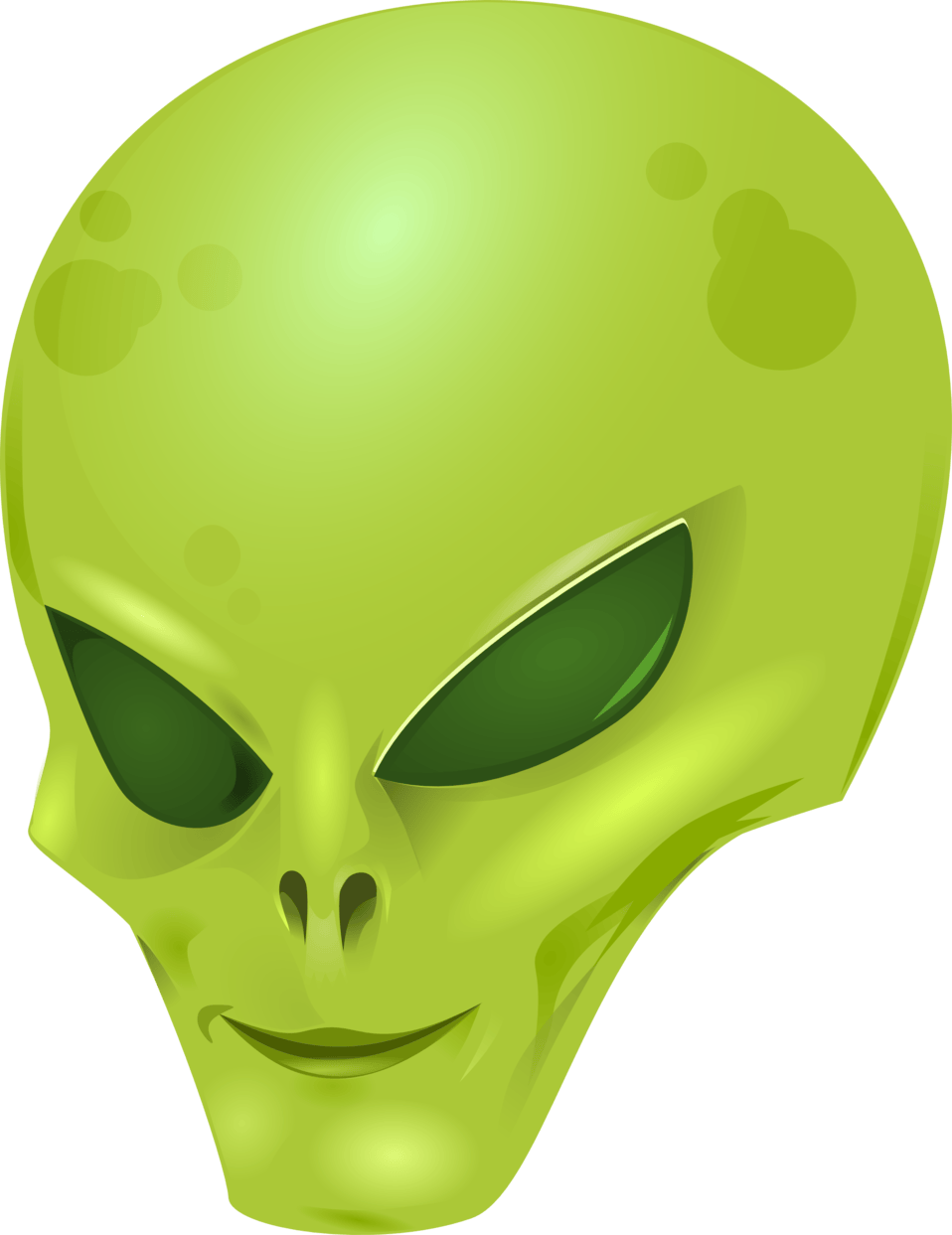 Public Domain Clip Art Image Alien Head ID 13925065211843