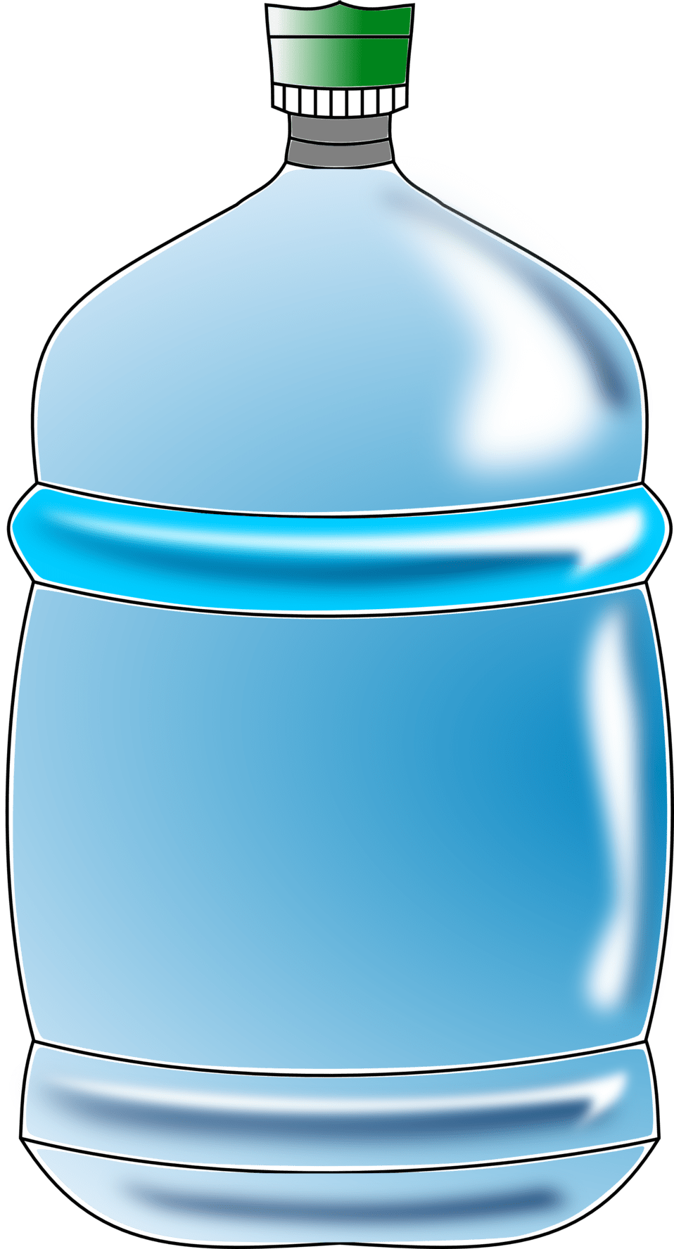Public Domain Clip Art Image water bottle ID 13932163816014