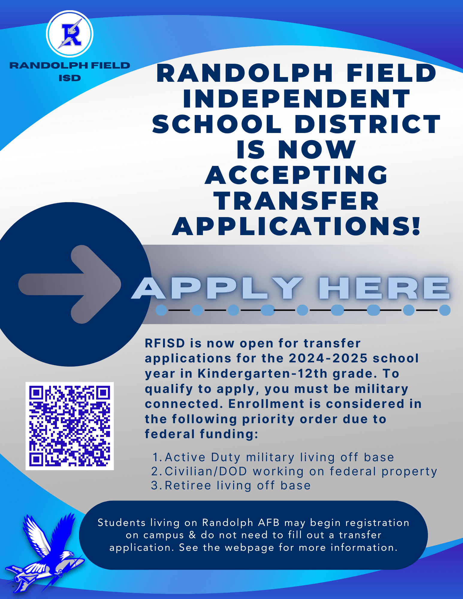 RFISD 20242025 Transfer Applications Randolph Elementary School
