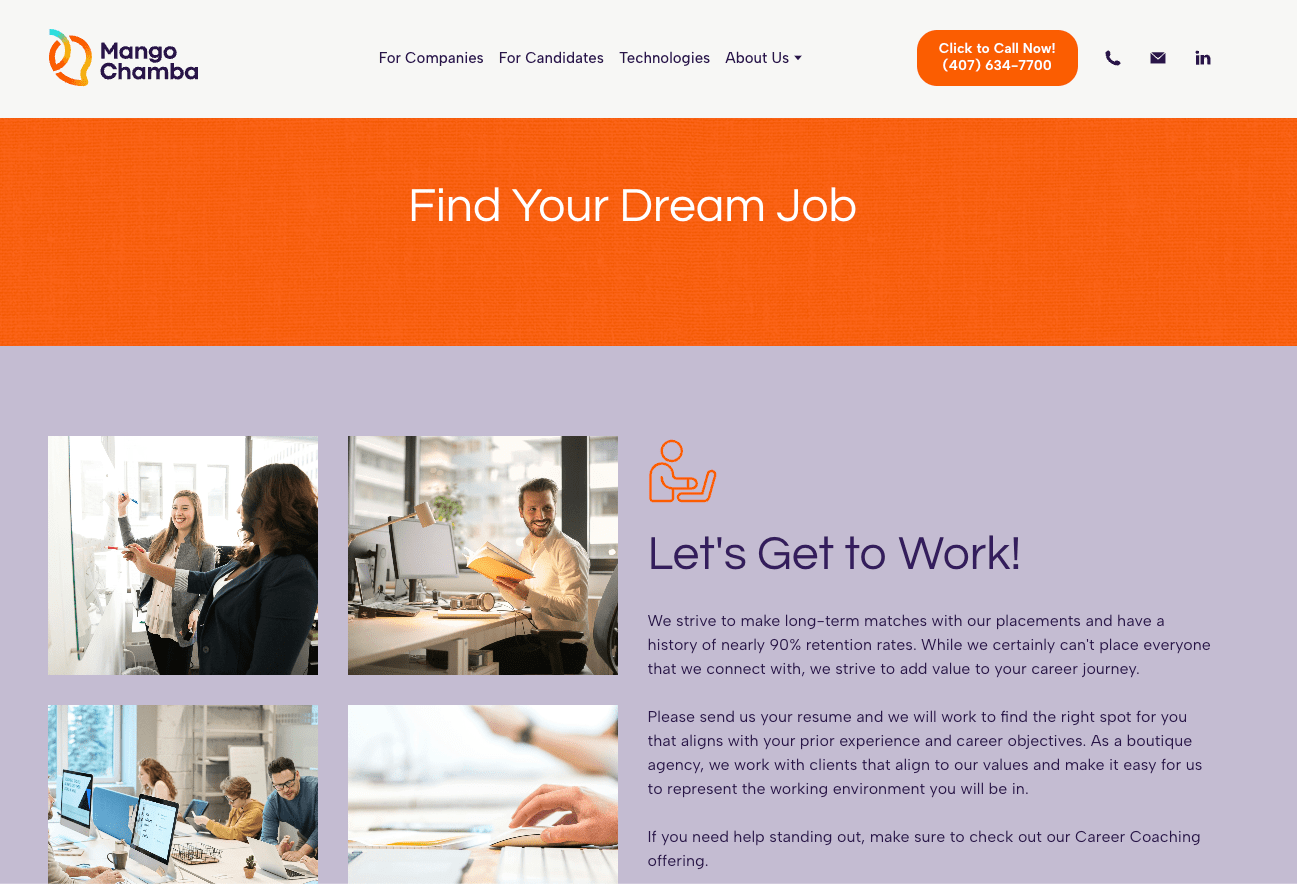 Find My Dream Job Mango Chamba