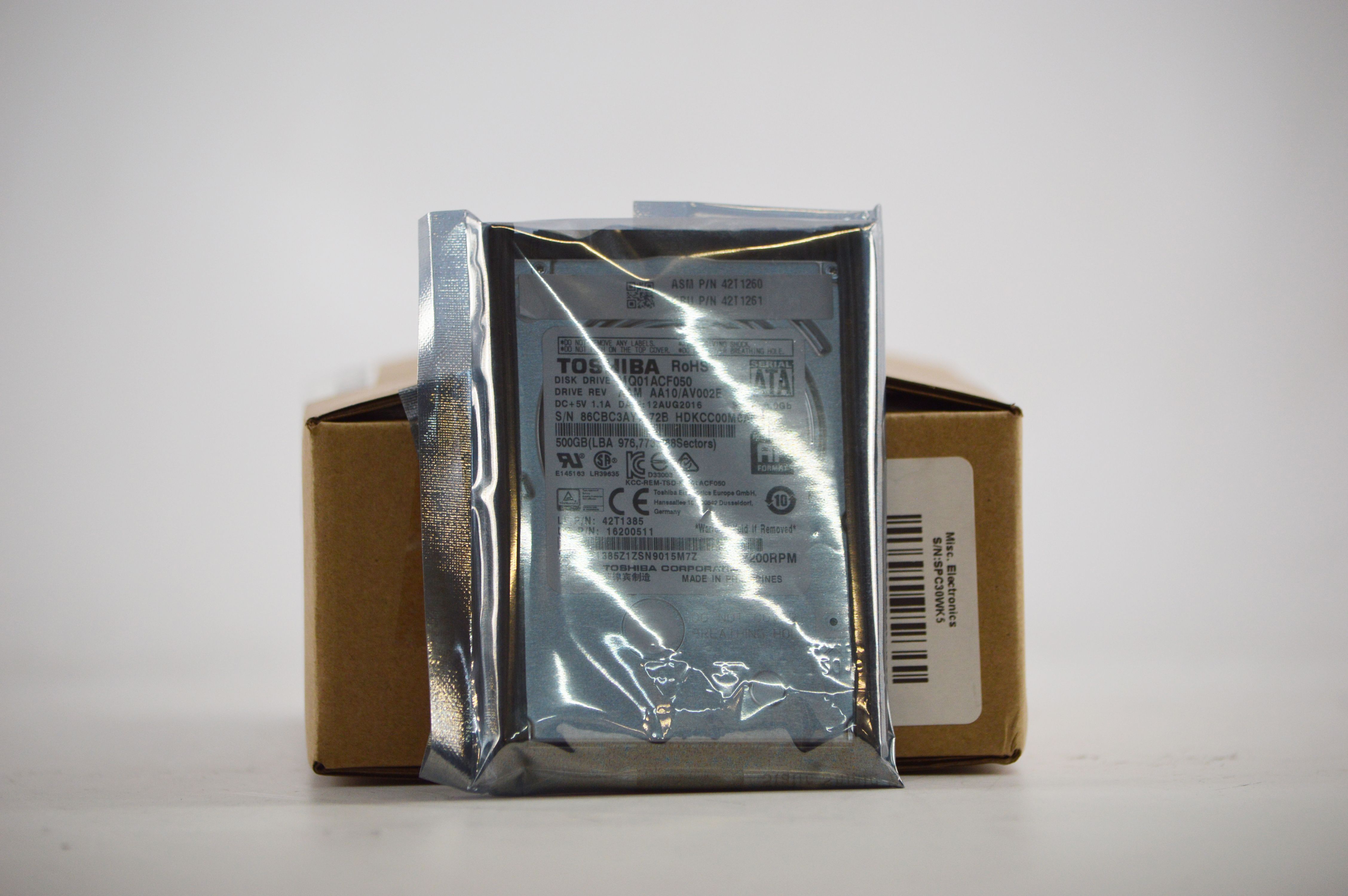 Toshiba 500GB Hard Drive MQ01ACF050 | Resale Technologies