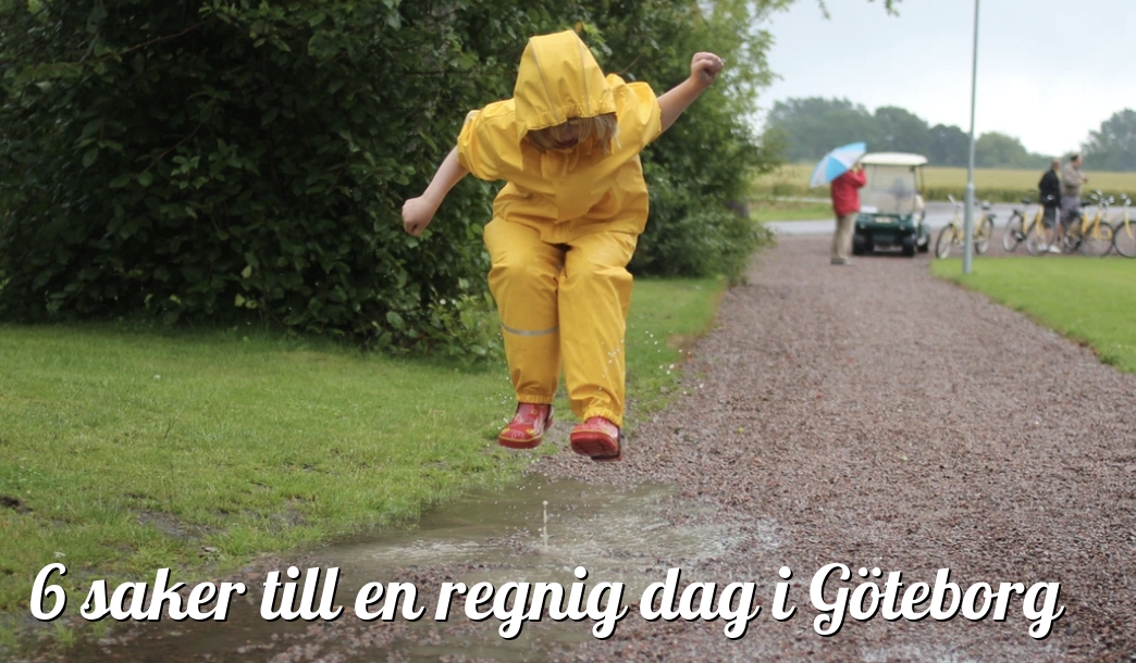 6 saker att göra i med barn när det regnar