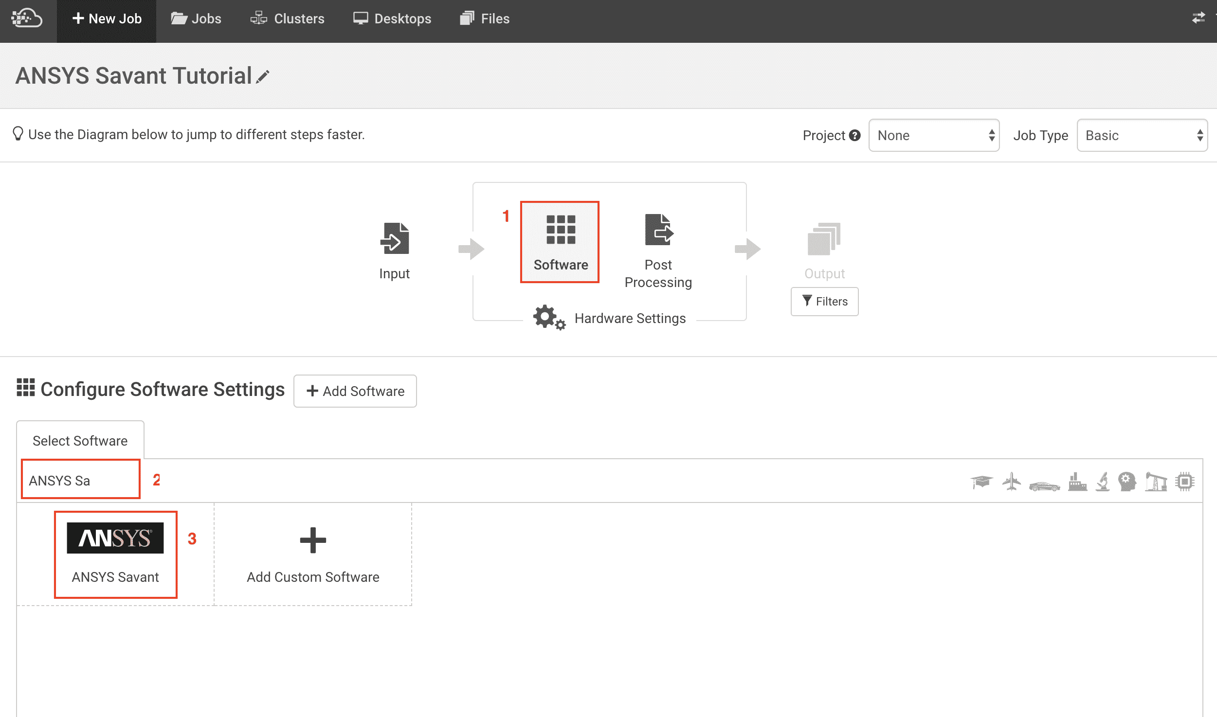 ANSYS Savant Batch Tutorials Rescale