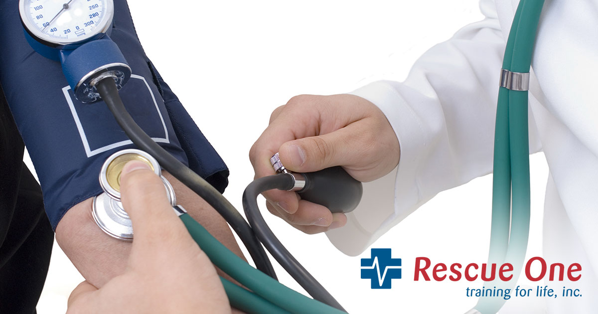 Get Your Blood Pressure Checked! Rescue One Training For Life