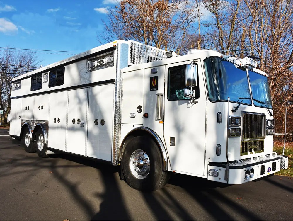 New Haven Fire Dept Rescue 1
