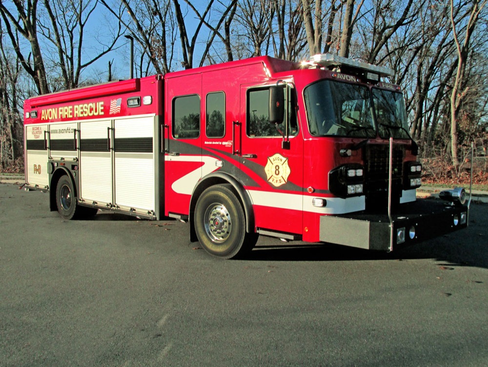 Avon Volunteer Fire Department Rescue 1