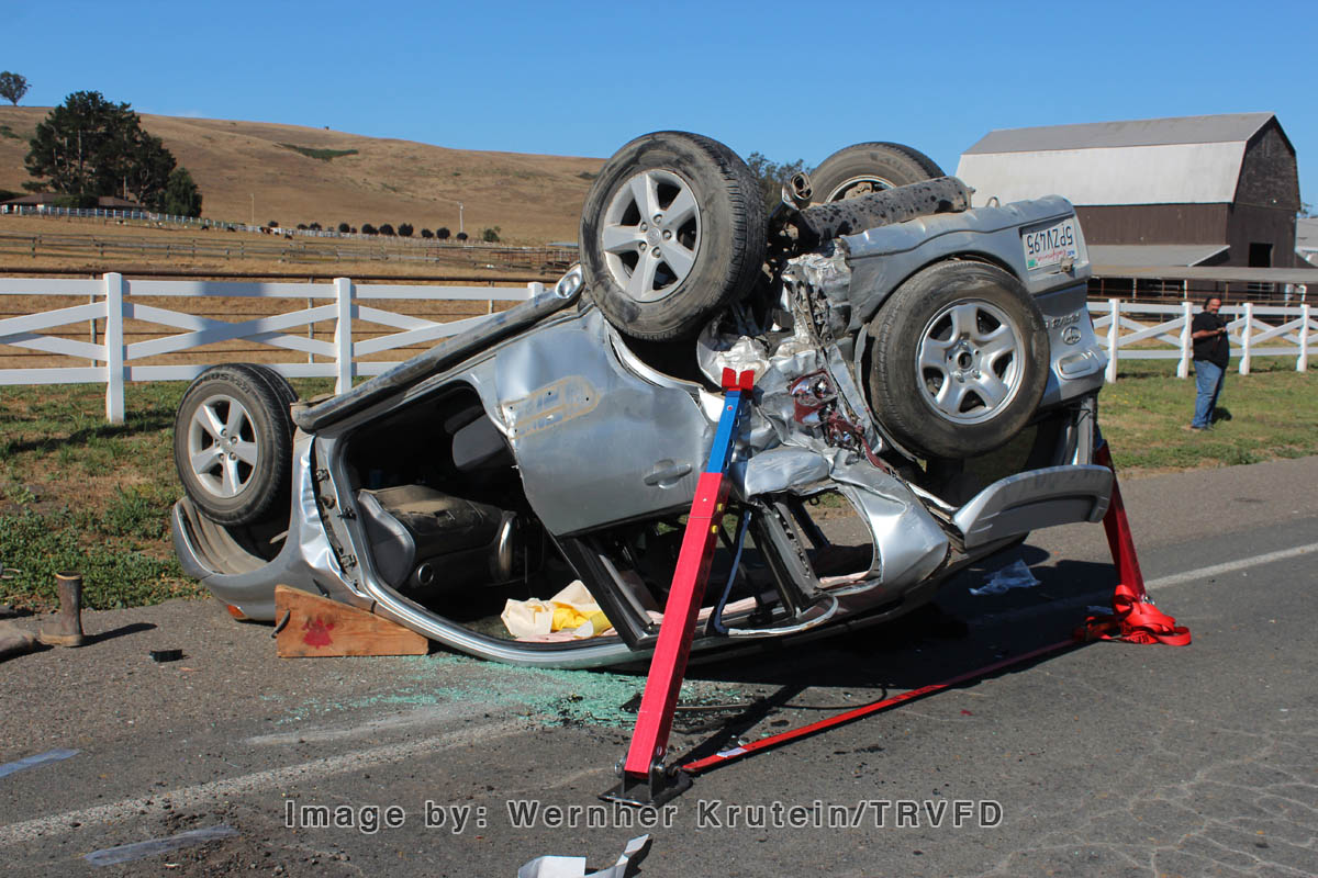 Upside down Car Extrication Rescue 42, Inc. Specializes in Reliable