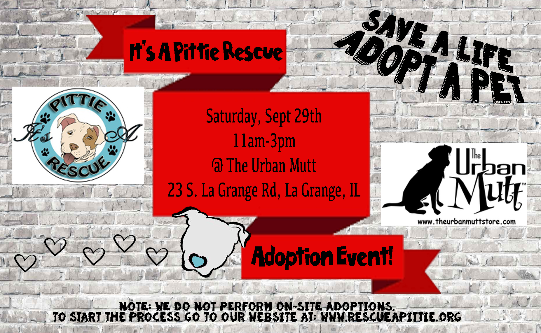 Urban Mutt Adoption Event