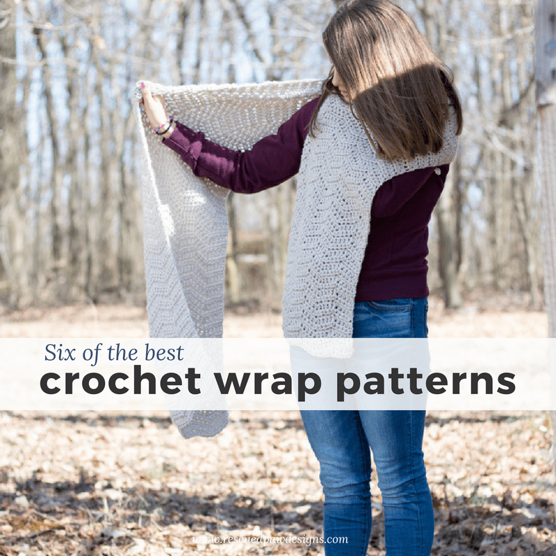 6 Free Crochet Wrap Patterns Best Wrap Crochet Pattern Collection