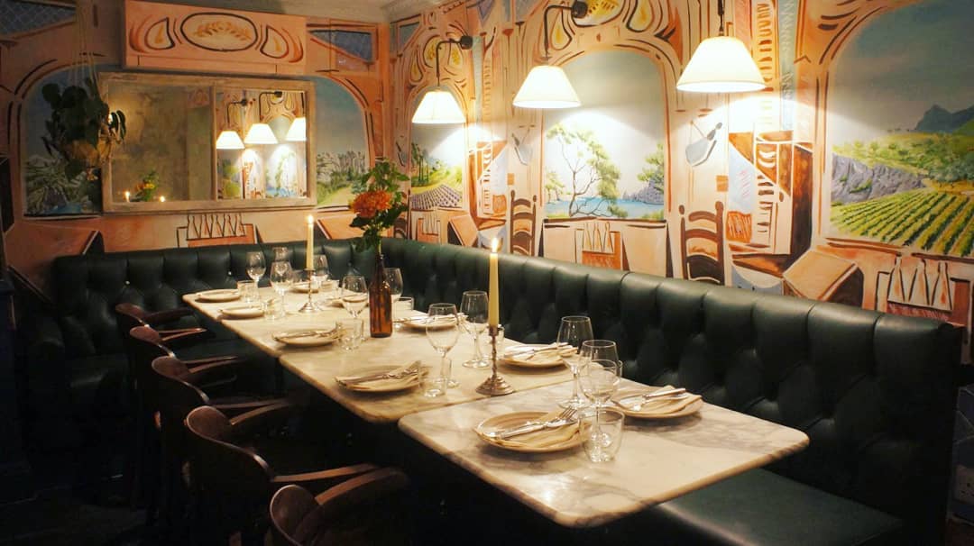 Perfect restaurants for large groups in London Dish Cult