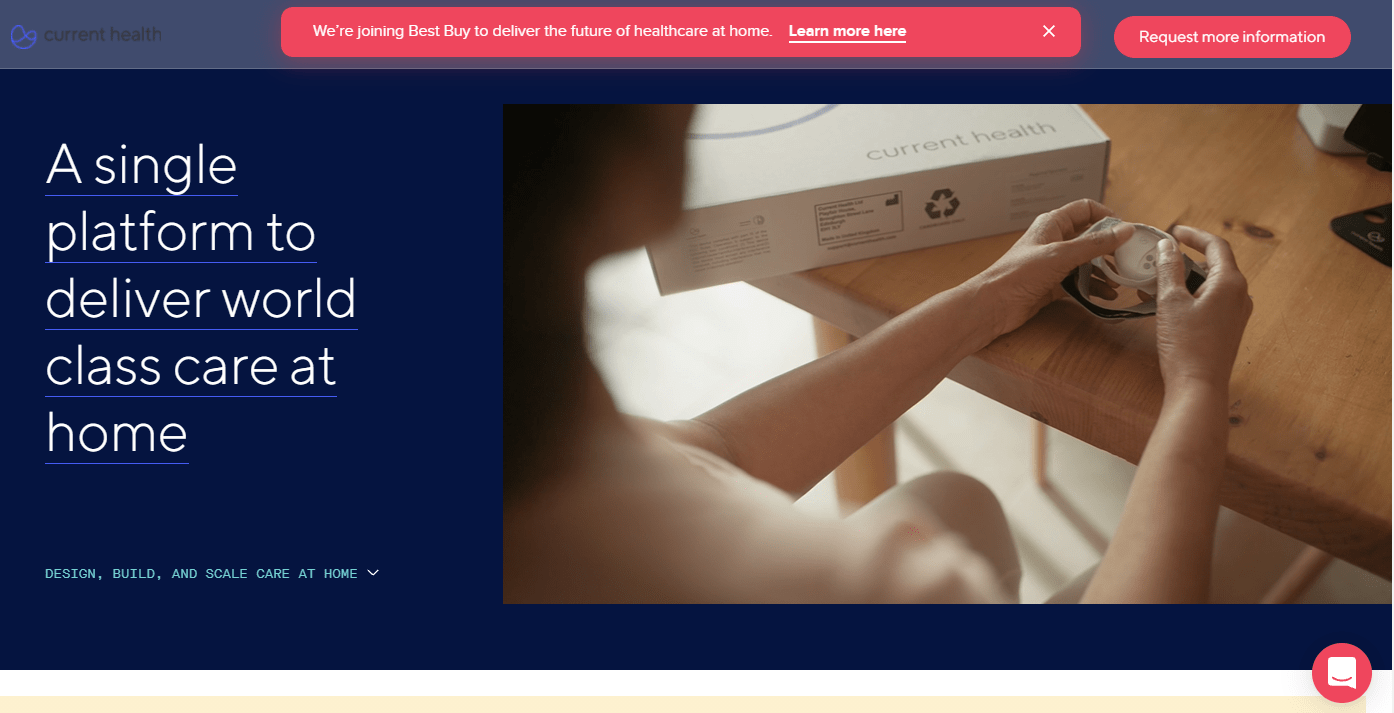 Best Buy Acquires Remote Patient Monitoring Company Current Health CB
