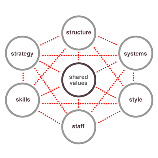 The mckinsey 7s framework