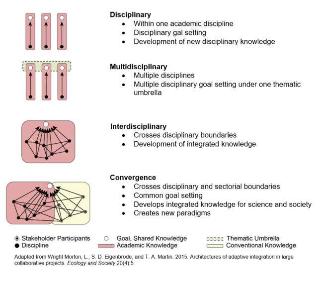The Difference Between Multidisciplinary, Interdisciplinary, and