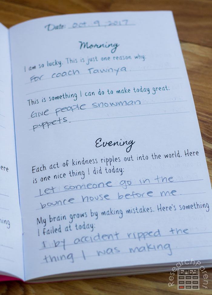Gratitude Journal Printables for Kids