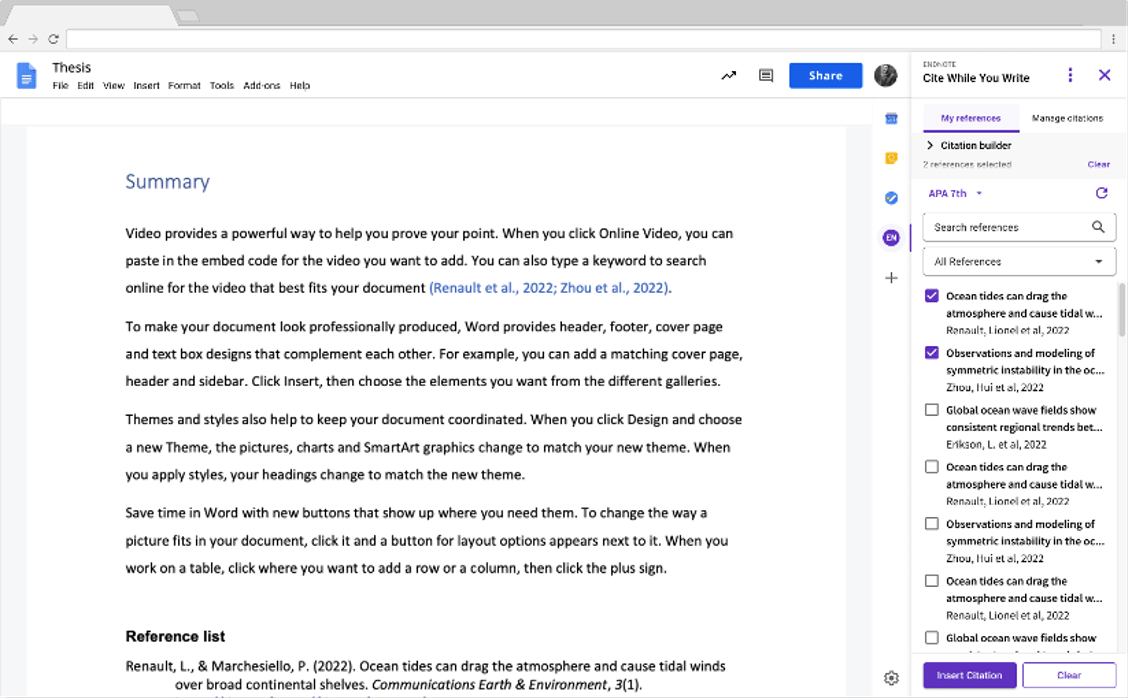 New EndNote 21 Key Features EndNote LibGuides at Koç University