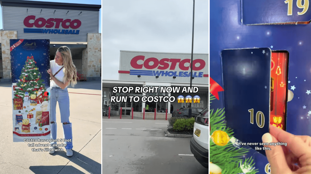 Costco Unveils Giant 5 Foot Lindt Chocolate Advent Calendars Resell