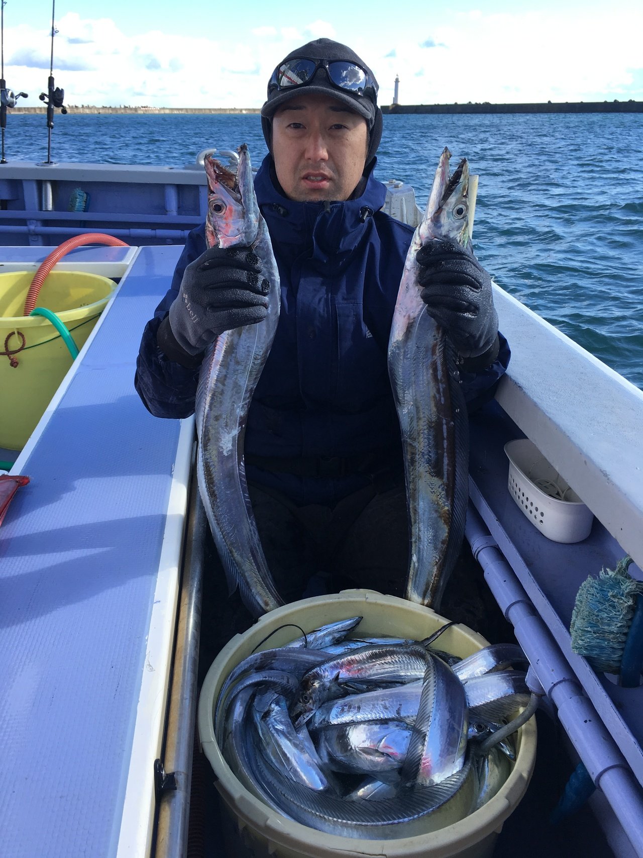 タチウオの釣果｜2020年1月5日｜日立丸（茨城県/日立港第五埠頭）｜キャスティング釣り船予約