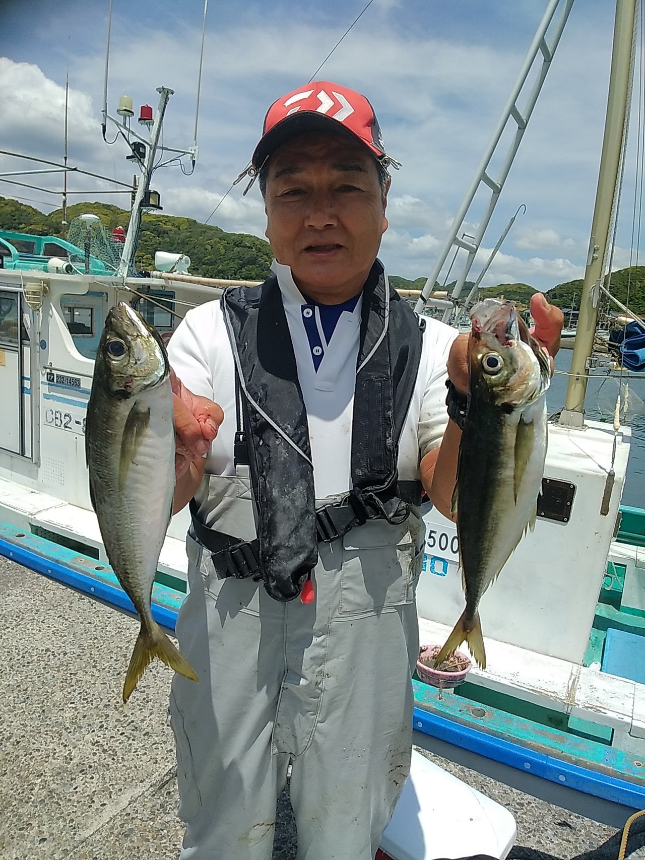 アジの釣果｜2021年6月3日｜勘次郎丸（千葉県/金谷漁港）｜キャスティング釣り船予約