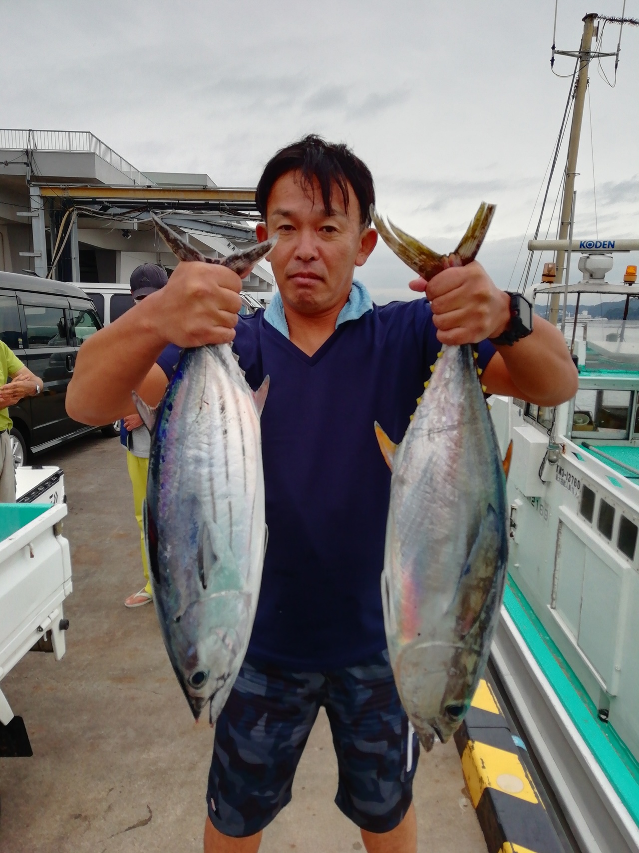 カツオの釣果｜2021年8月13日｜龍義丸（神奈川県/長井港）｜キャスティング釣り船予約
