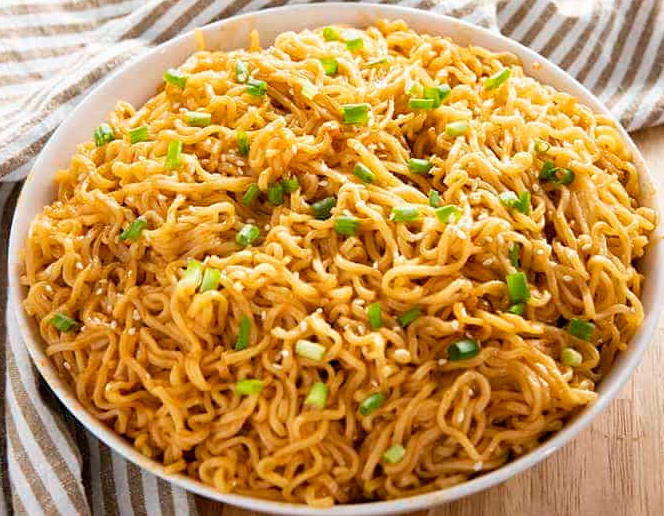 Easy Sesame Garlic Ramen Noodles Reserveamana