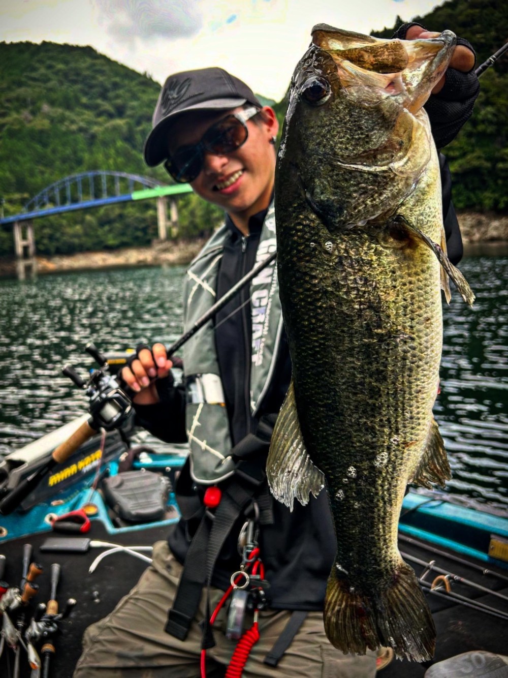 高知県早明浦ダムのバス釣りレンタルボート店「SAMEURA BASE サメウラベース レンタルバスボート」から投稿された釣果情報