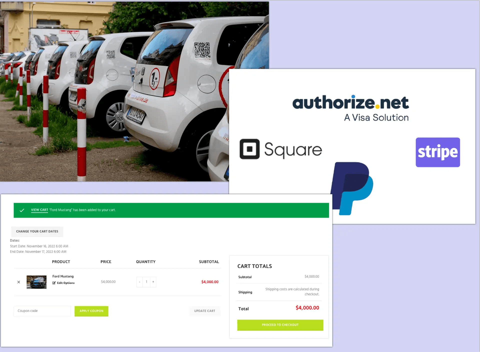 Car Rental Software with Online Booking System Reservety