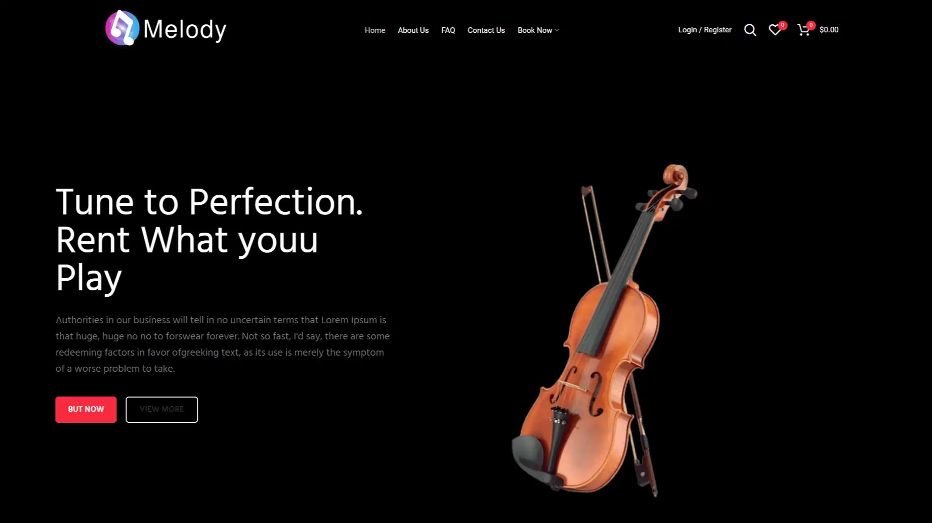 Music Instrument Rental Software Reservety