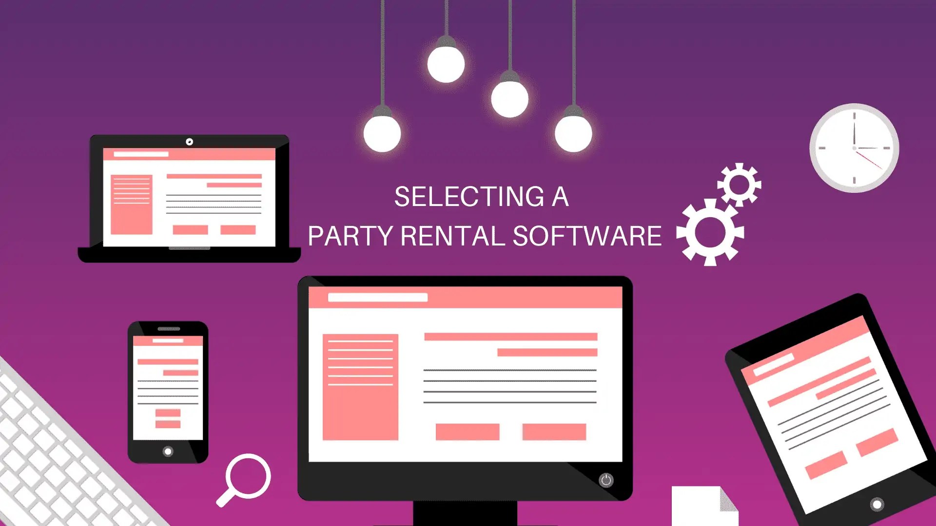 Selecting a Party Rental Software and Creating a site Reservety