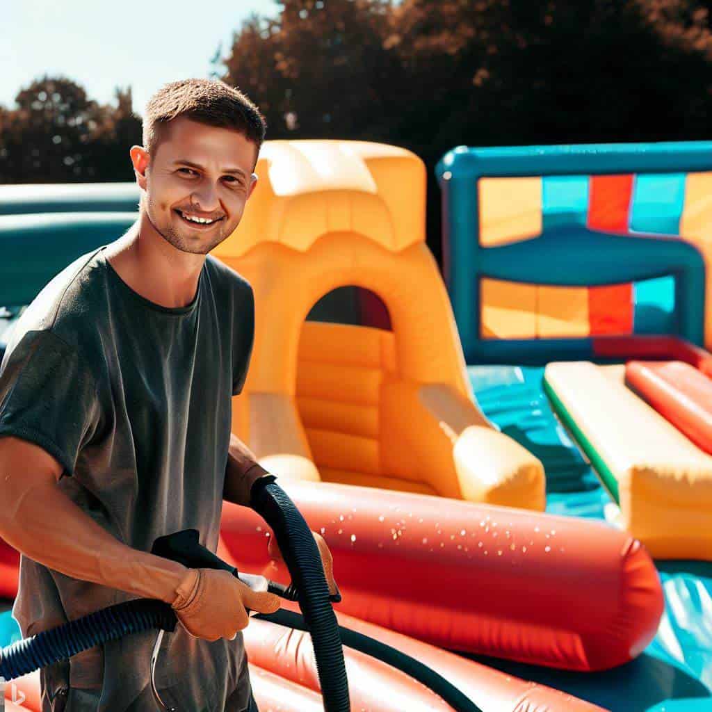 How to Properly Clean and Store Inflatables Reservety