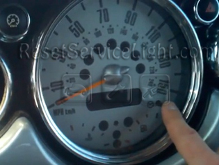 Reset service light indicator Mini Convertible – Reset service light