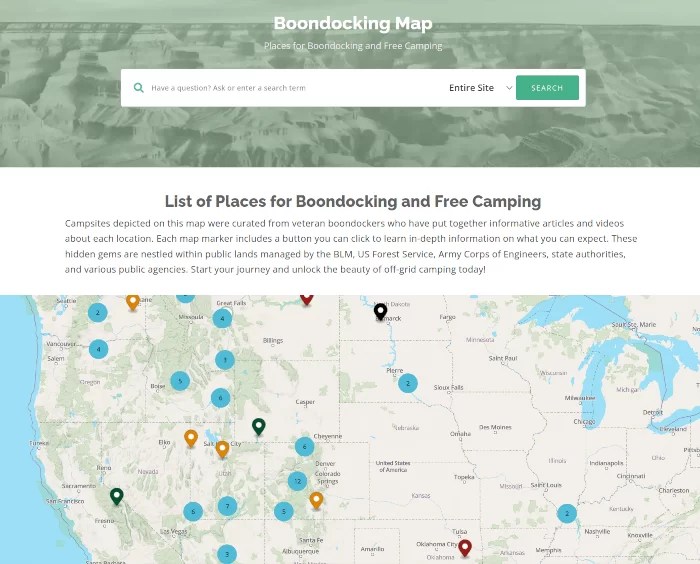 9 Best Apps For Boondocking And Free Dispersed Camping Reset Your Journey